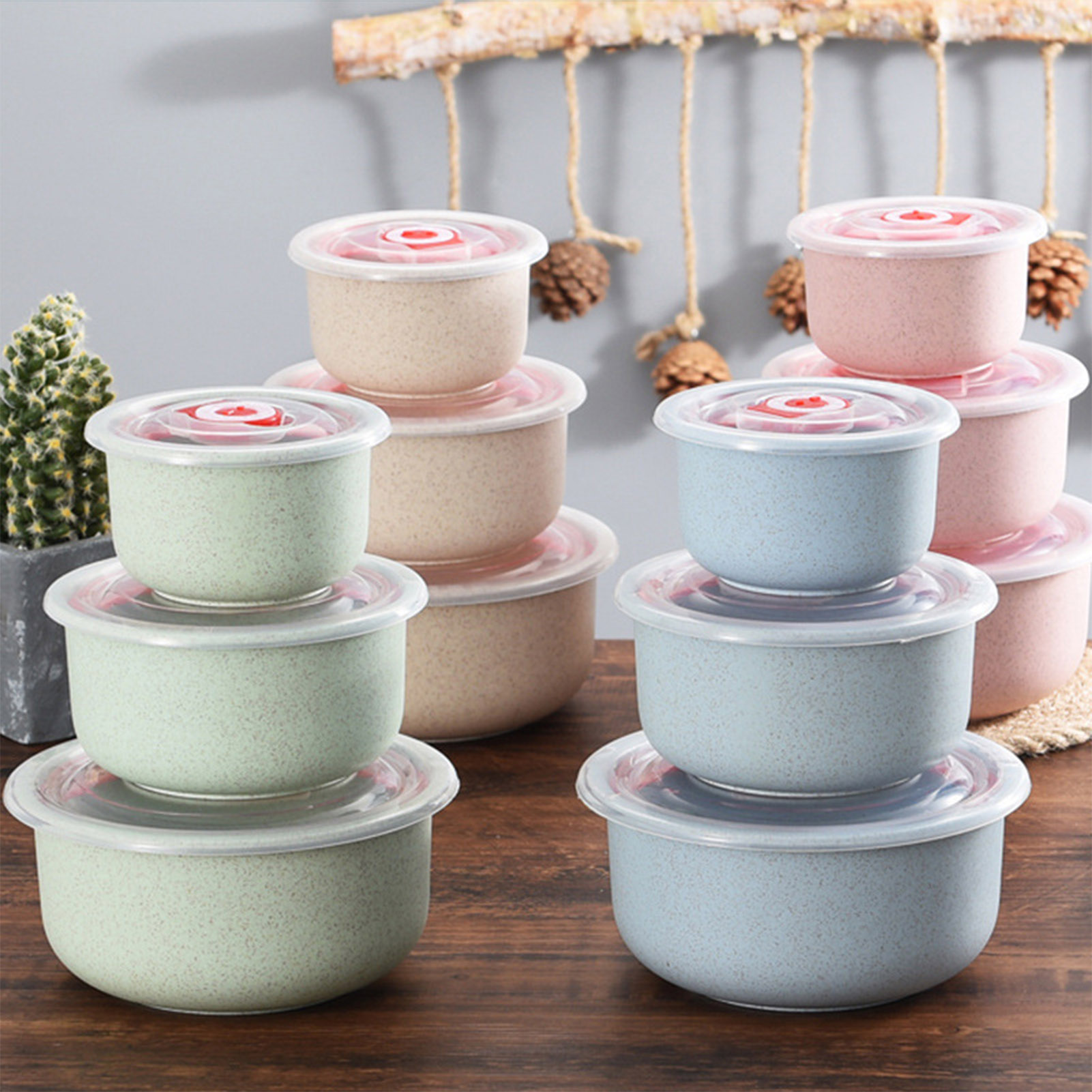 Meal Preparation - 3pcs Food Storage Containers Bento Box