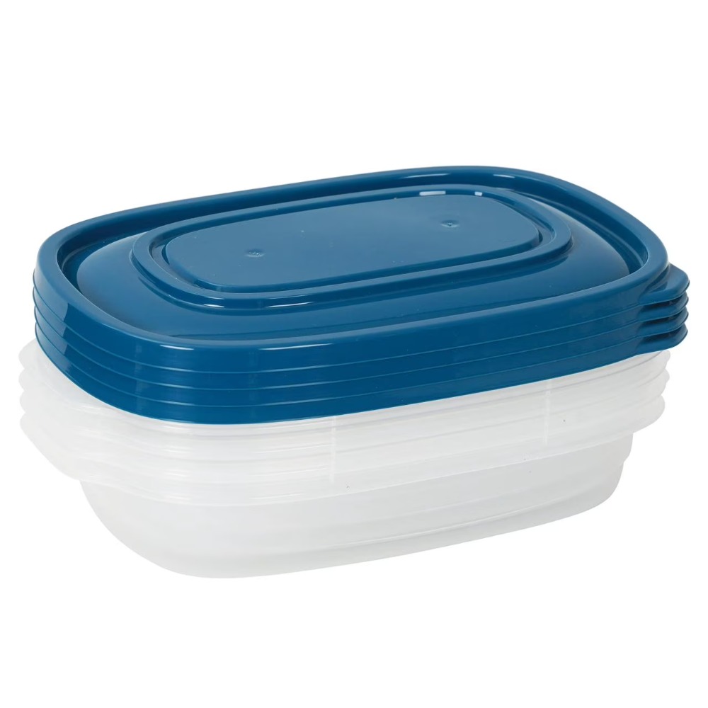 4-Pack Rectangle Plastic Food  - Meal Prep Box incelemesi ve fiyatı