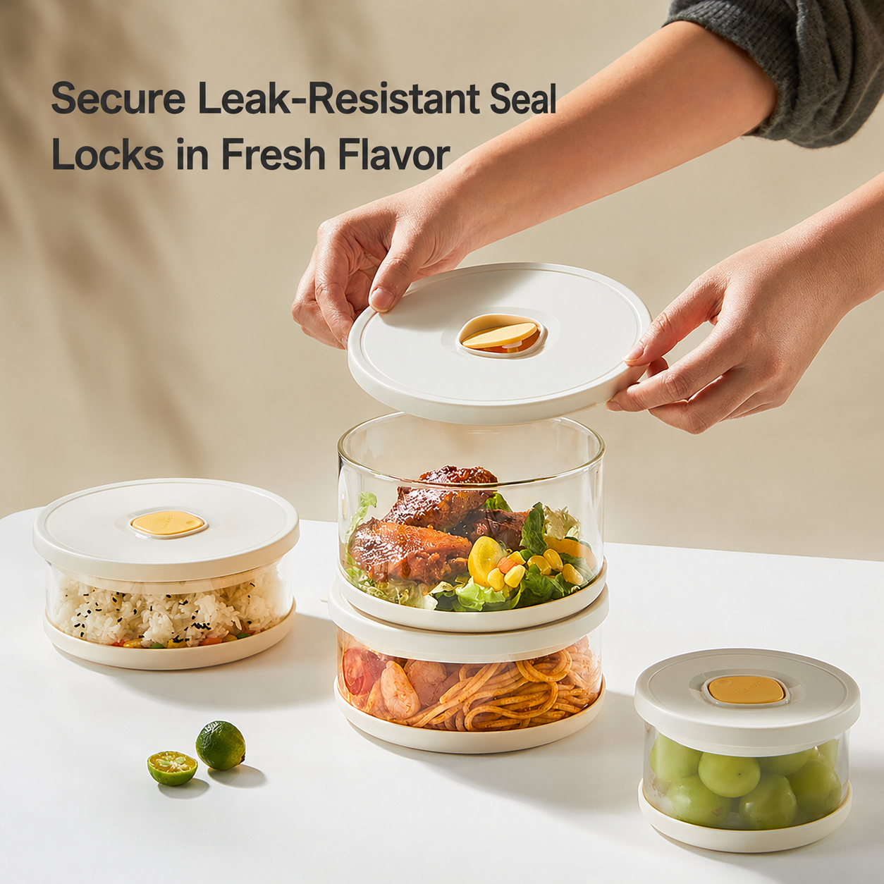 Glass Food Storage Container A - Meal Prep Frozen Food incelemesi ve fiyatı