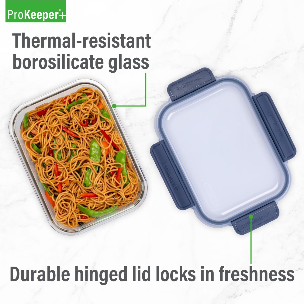 Best seller   Airtight Silicon - Meal Prep Glass Containers With Lids incelemesi ve fiyatı