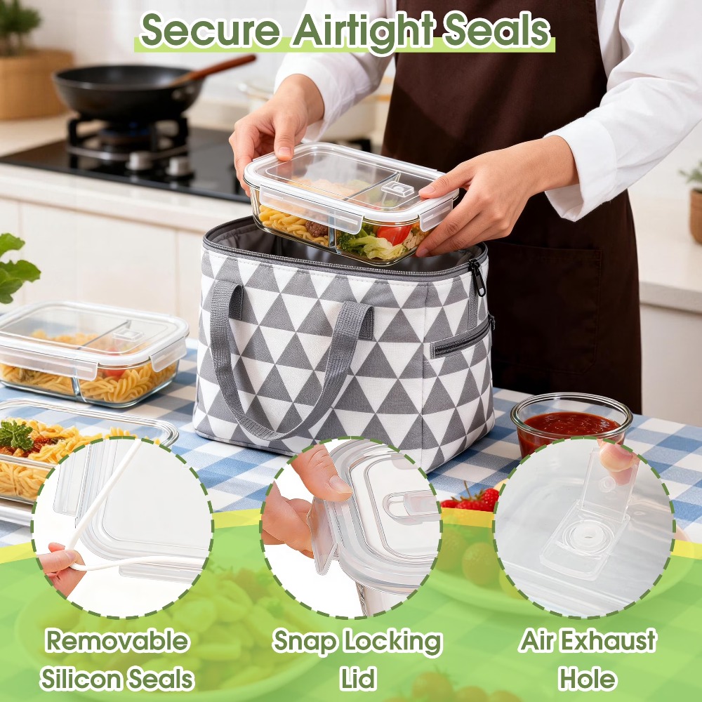 Glass Food Storage Containers  - Meal Prep Box incelemesi ve fiyatı