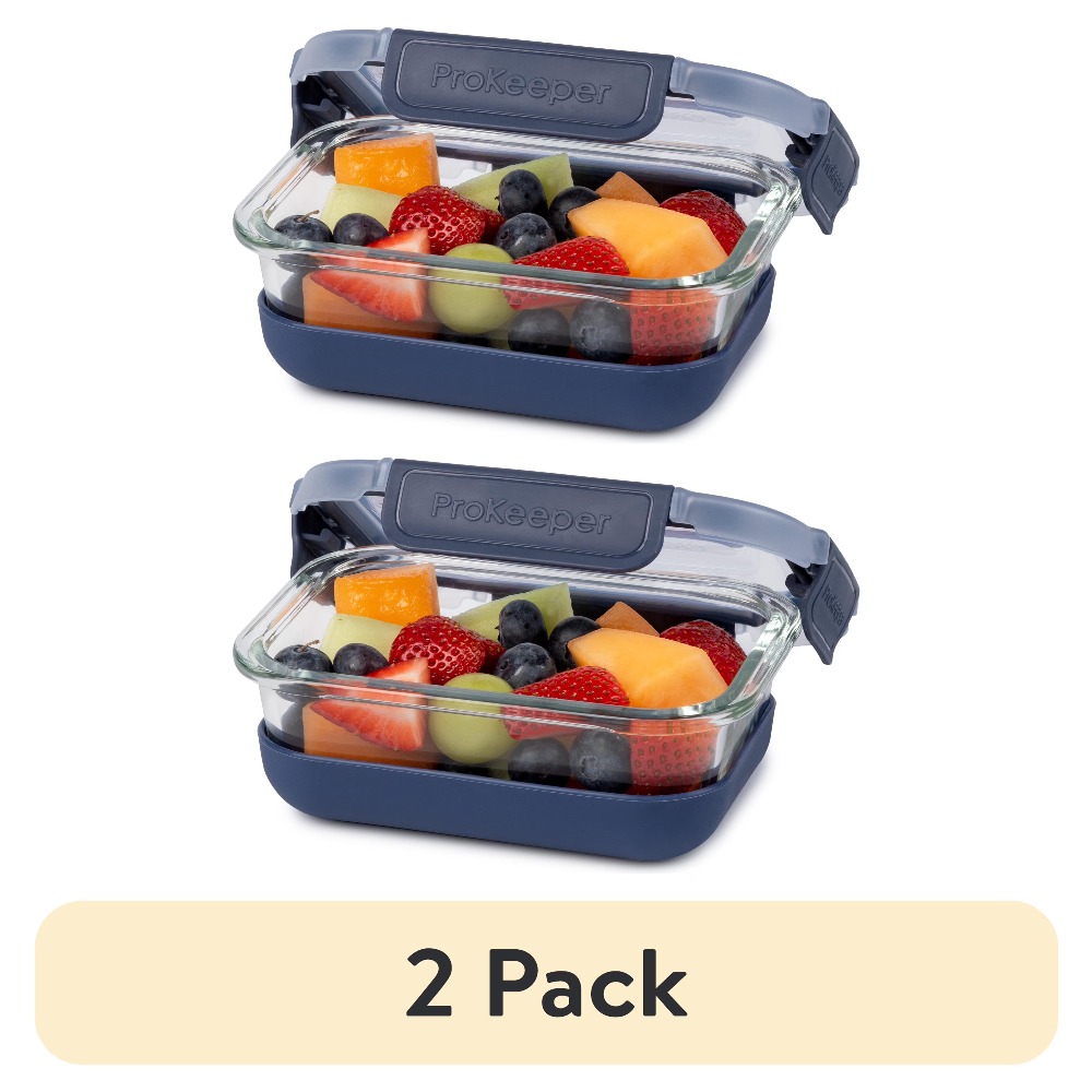 2 Pack 1.6 Cup Glass Food Stor - Meal Prep Glass Containers With Lids incelemesi ve fiyatı