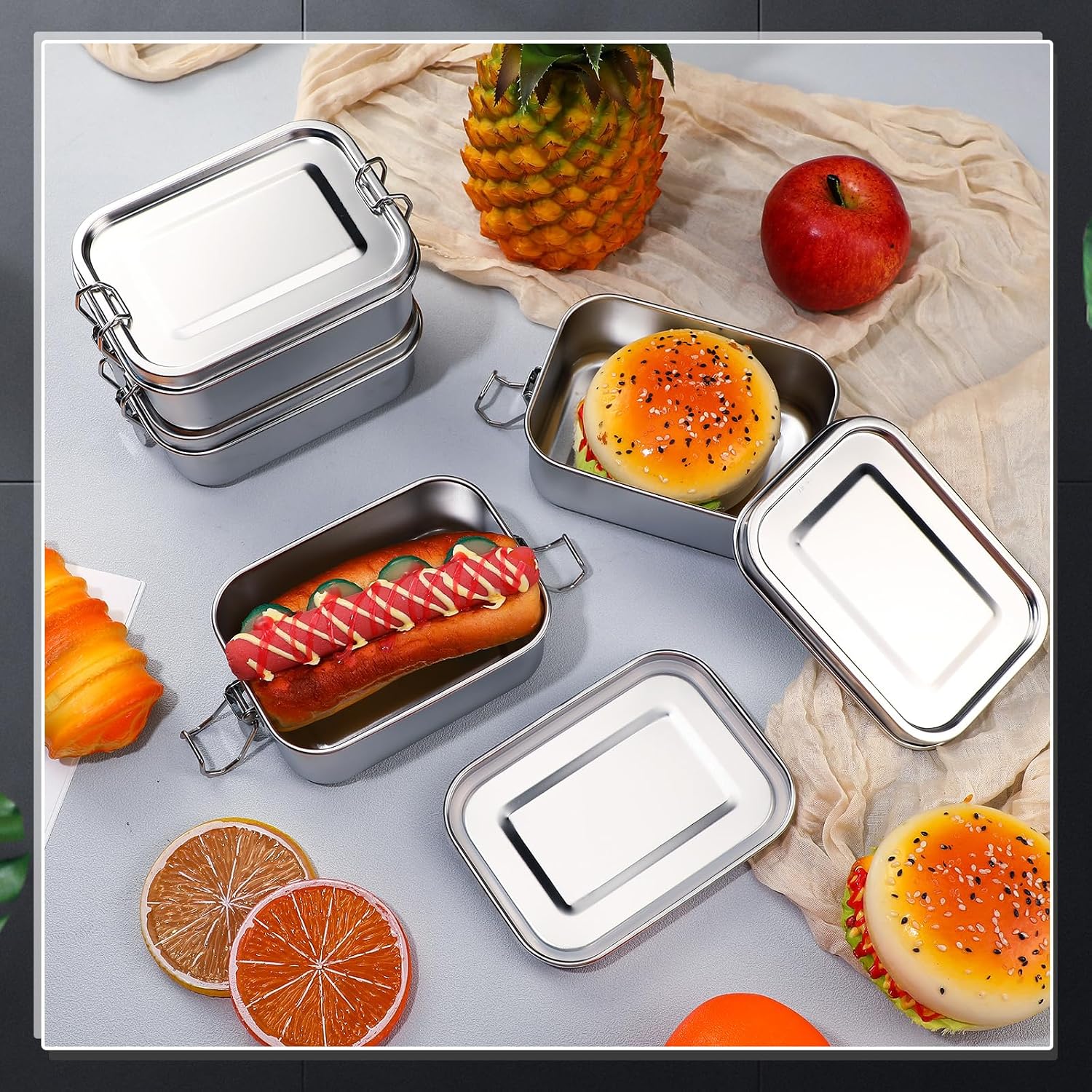 Stainless Steel Food Storage C - Meal Prep Box incelemesi ve fiyatı