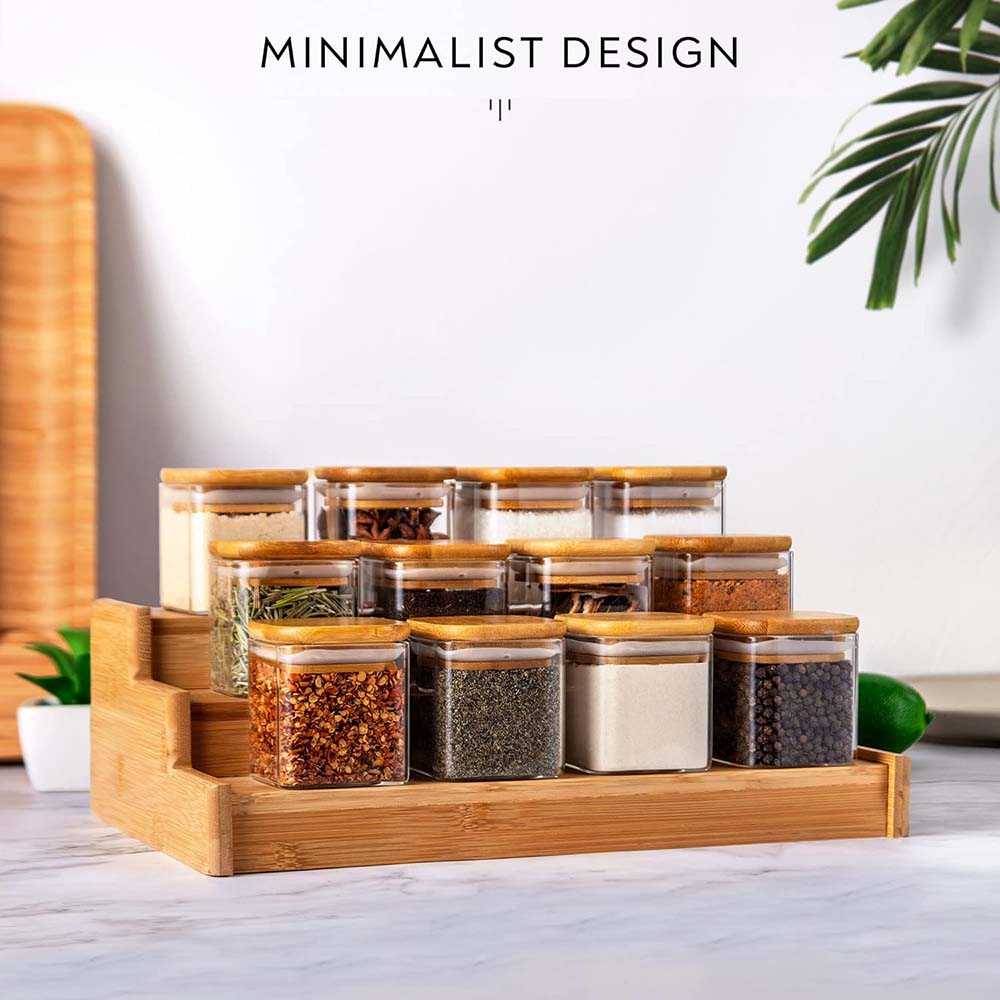 5oz Glass Jars Set with Spice  - Meal Prep Glass Containers With Lids incelemesi ve fiyatı