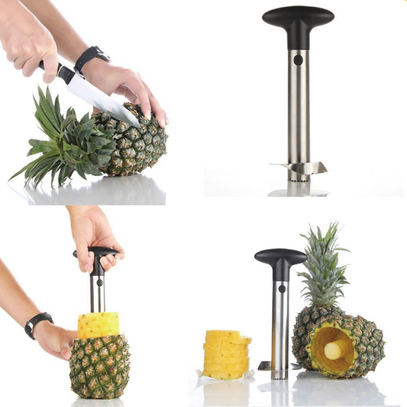 1Pc Stainless Steel Easy to us - Pineapple Corer Slicer incelemesi ve fiyatı