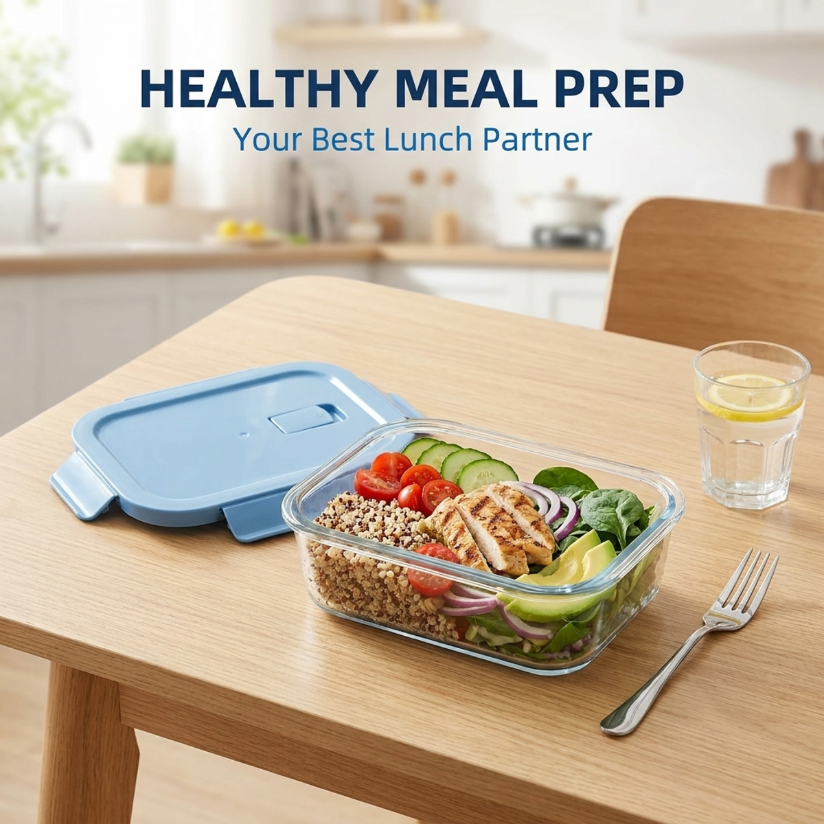 2 Pack Glass Meal Prep Contain - Meal Prep Box incelemesi ve fiyatı