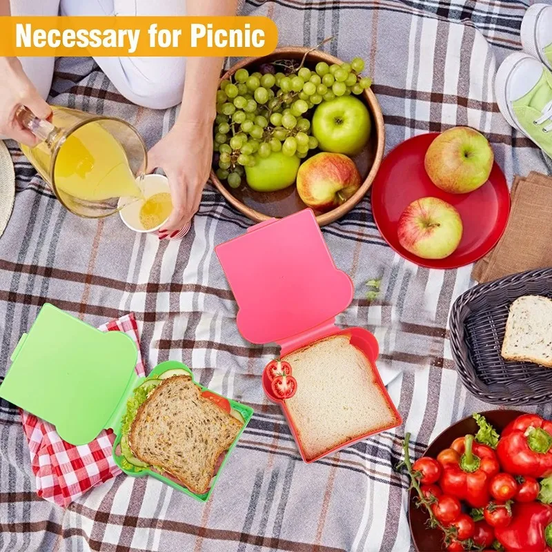Transparent Toast Shape Food C - Meal Prep Box incelemesi ve fiyatı