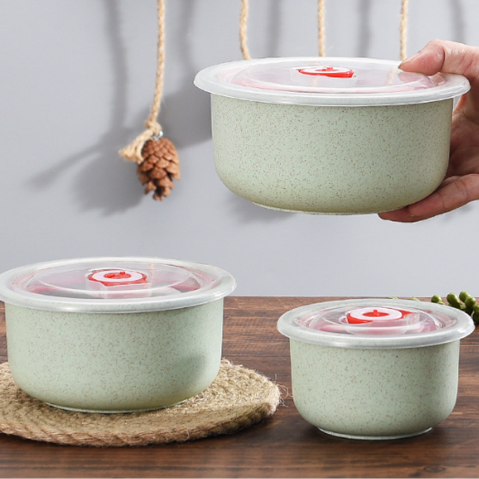 3pcs Food Storage Containers B - Meal Preparation incelemesi ve fiyatı