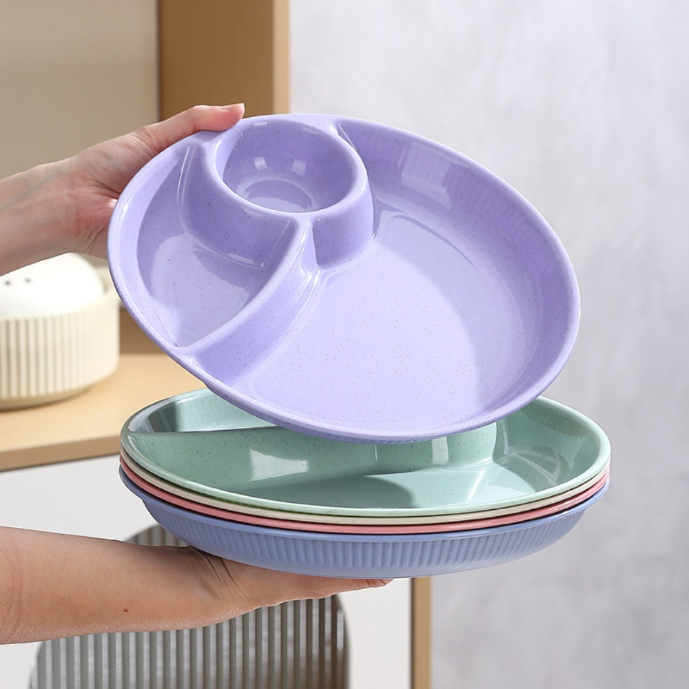 2pcs Household Round Food Plat - Meal Preparation incelemesi ve fiyatı
