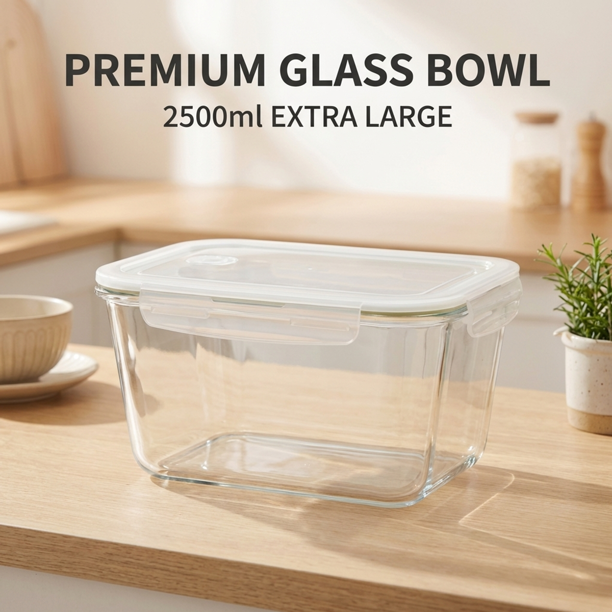 White Lid High Borosilicate Gl - Meal Prep Glass Containers With Lids incelemesi ve fiyatı
