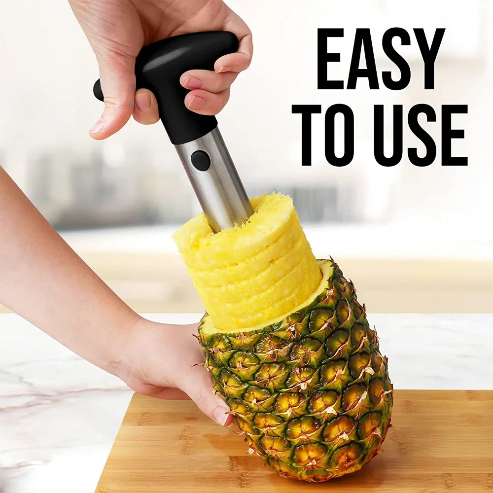 Pineapple Knife Cutter Stainle - Pineapple Corer Slicer incelemesi ve fiyatı