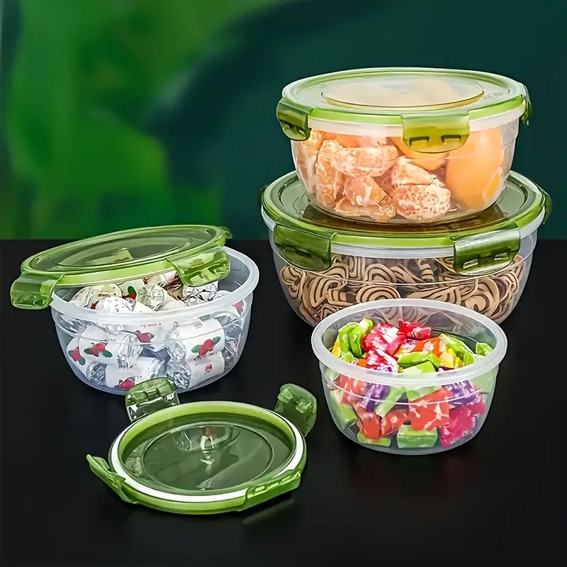 4 Plastic Food Storage Contain - Meal Preparation incelemesi ve fiyatı