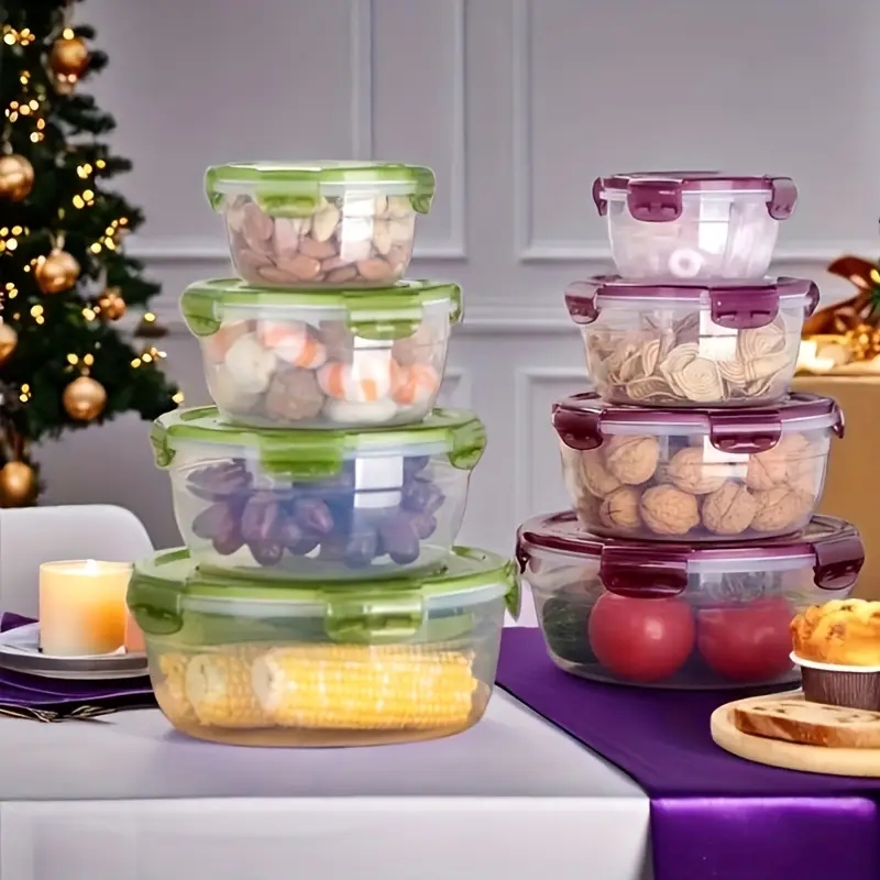 4 Plastic Food Storage Contain - Meal Preparation incelemesi ve fiyatı