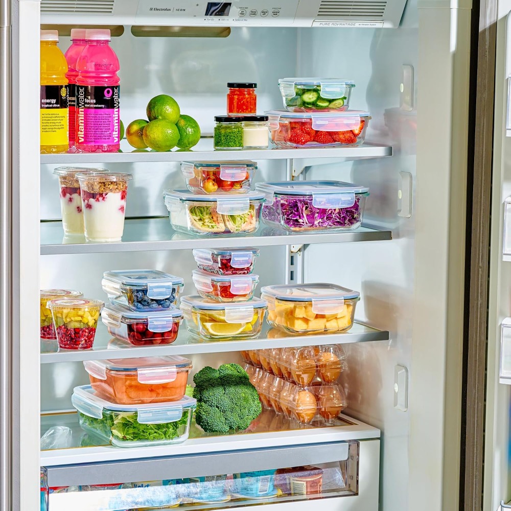 40-Piece Glass Food Storage Co - Meal Prep Box incelemesi ve fiyatı