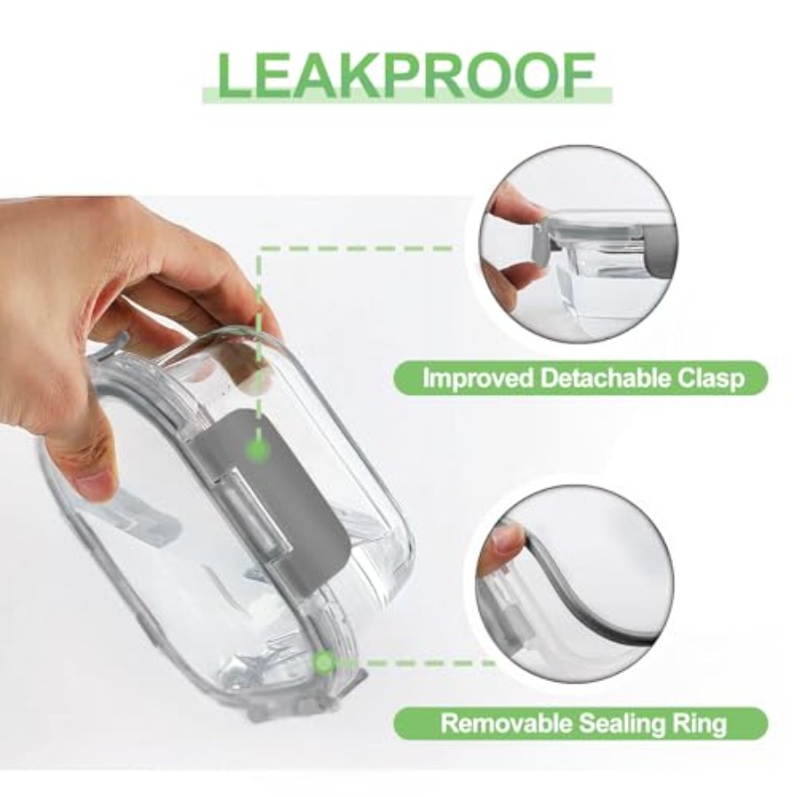 Glass Food Storage Containers  - Meal Prep Glass Containers With Lids incelemesi ve fiyatı