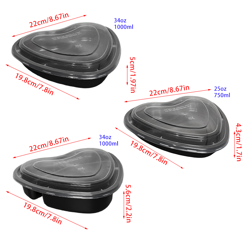 20 Pieces, Heart-Shaped Meal P - Meal Preparation incelemesi ve fiyatı