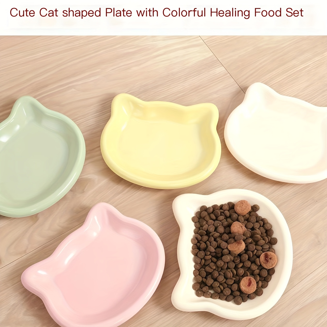 4-Color Pet Bowl Cat Food Dish - Meal Preparation incelemesi ve fiyatı