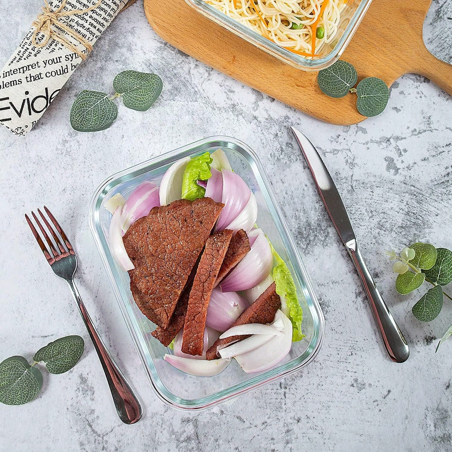 10 Pack Glass Meal Prep Contai - Meal Prep Box incelemesi ve fiyatı