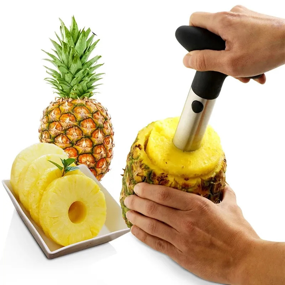 1PCS Spot Stainless Steel Pine - Pineapple Corer Slicer incelemesi ve fiyatı