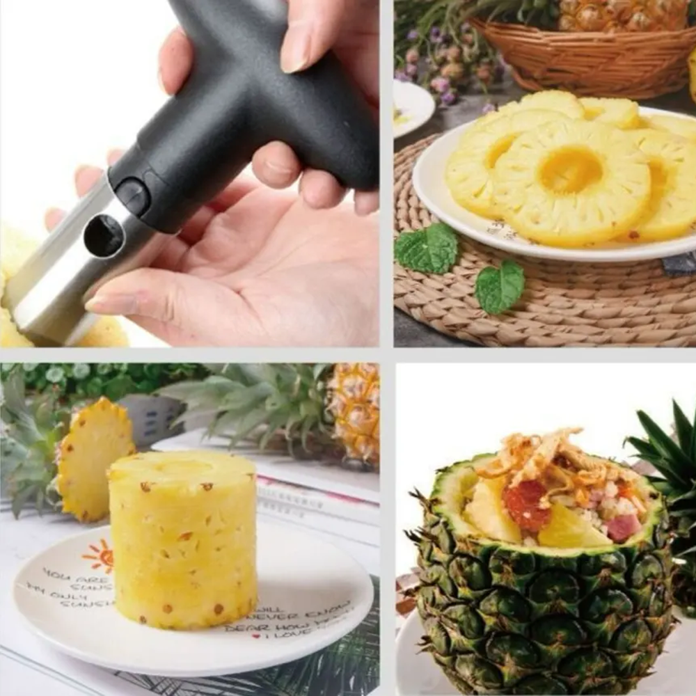 1PCS Spot Stainless Steel Pine - Pineapple Corer Slicer incelemesi ve fiyatı