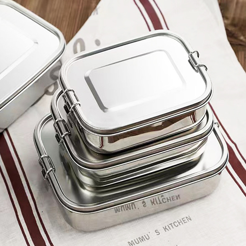 304 Stainless Steel Square Lun - Meal Prep Box incelemesi ve fiyatı