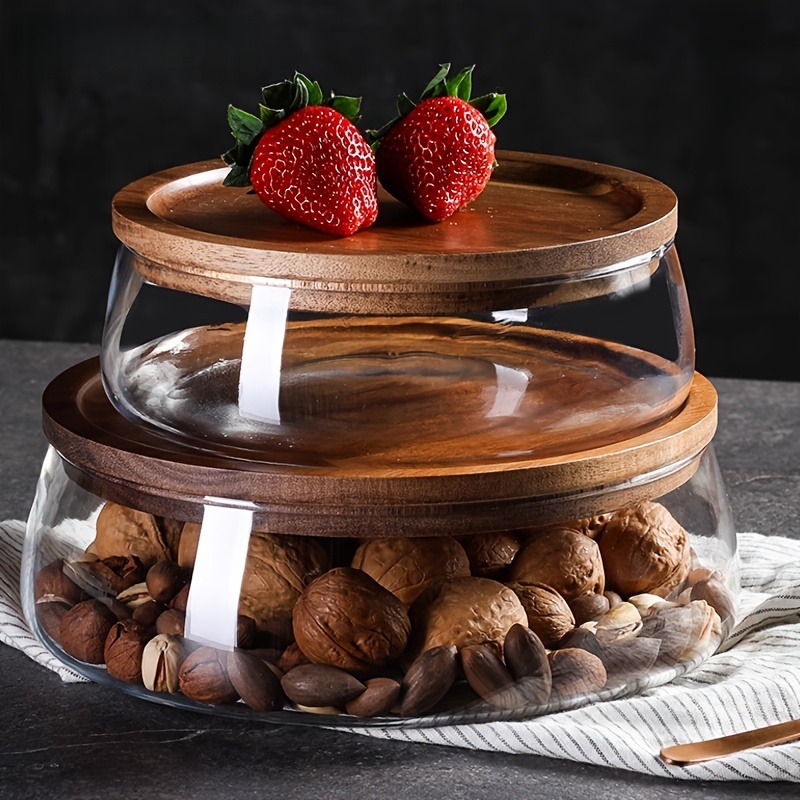 Set of 2 Glass Canisters with  - Meal Prep Glass Containers With Lids incelemesi ve fiyatı