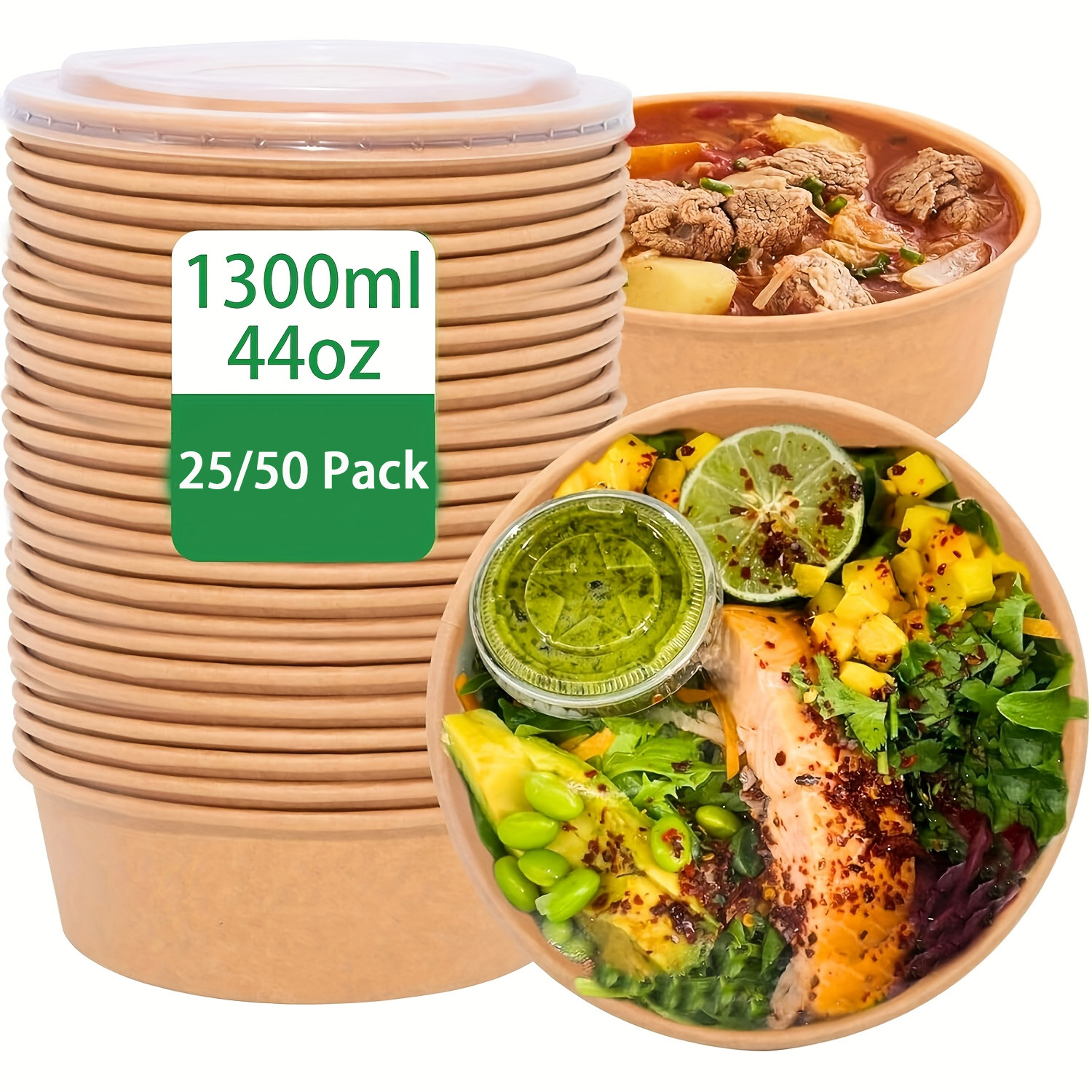 44Oz/1300Ml 25/50 Pack Paper B - Meal Preparation incelemesi ve fiyatı