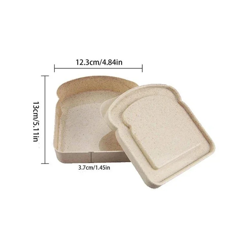 1/4pcs Reusable Bento Sandwich - Meal Prep Box incelemesi ve fiyatı