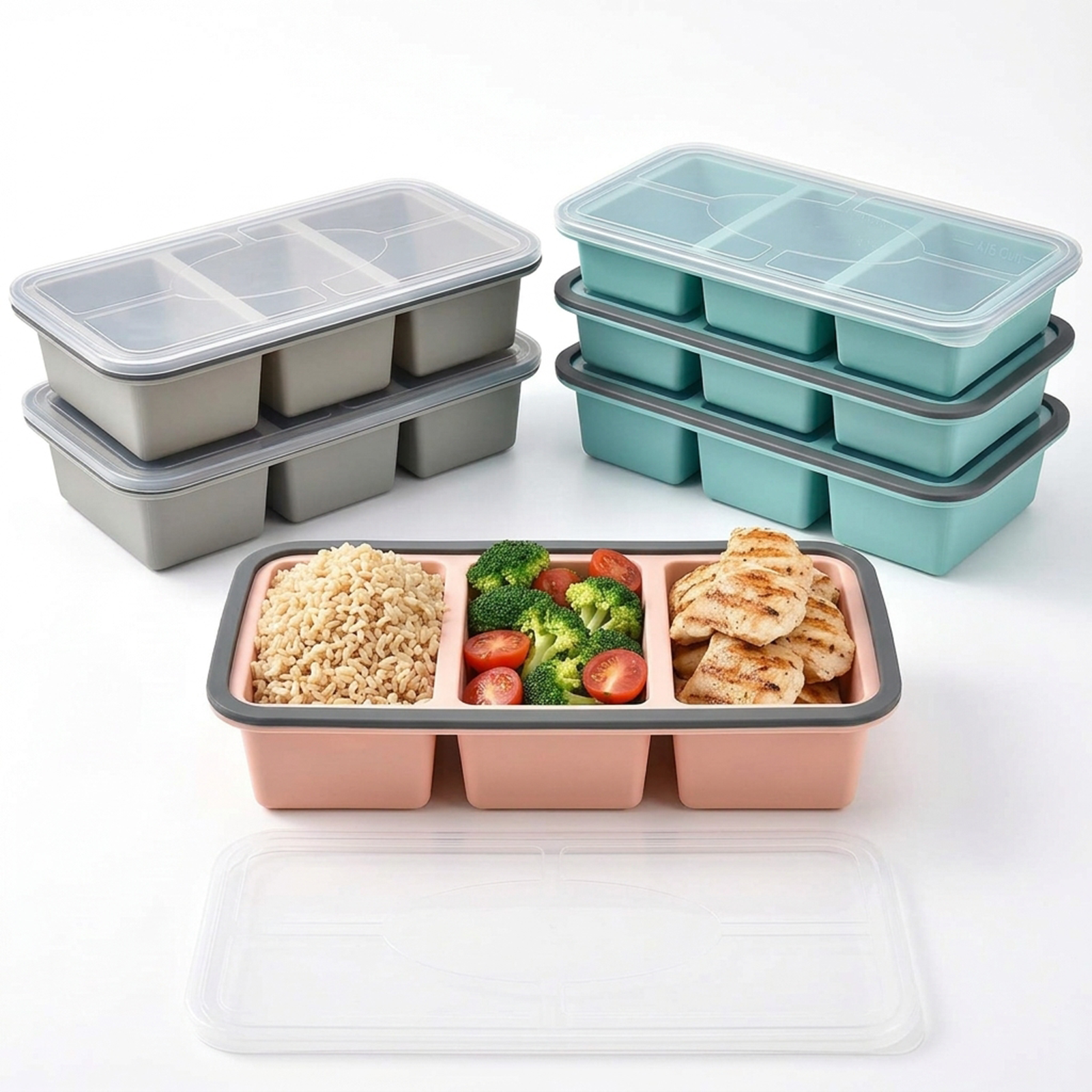 Soup Cube Tray With Lid Silico - Meal Prep Frozen Food incelemesi ve fiyatı