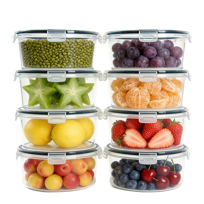 2/4/6/8 Pcs Round Fresh-Keepin - Meal Preparation incelemesi ve fiyatı