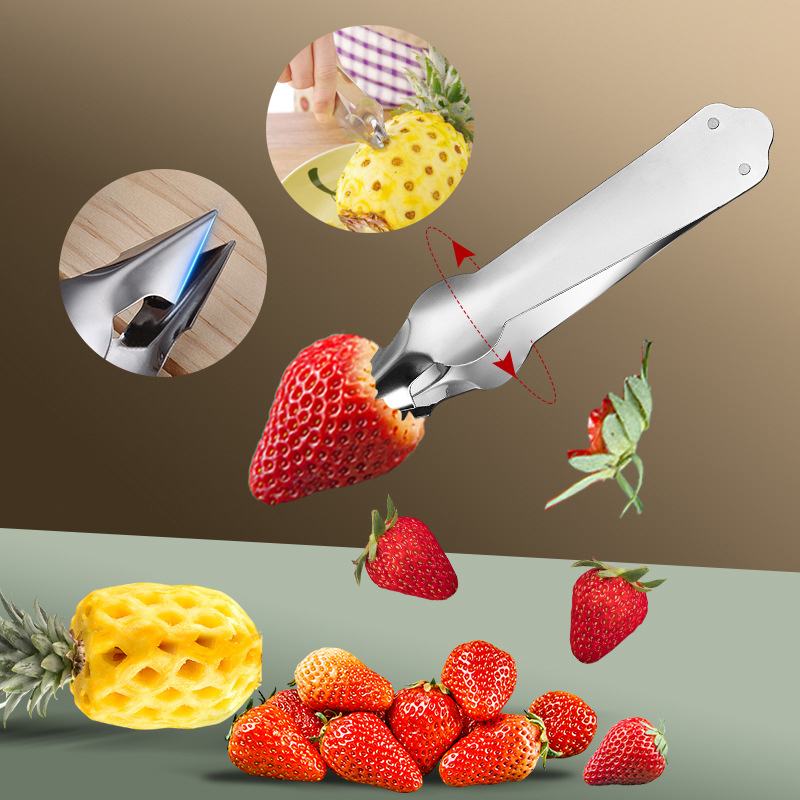 Strawberry Huller Fruit Peeler - Pineapple Corer Slicer incelemesi ve fiyatı