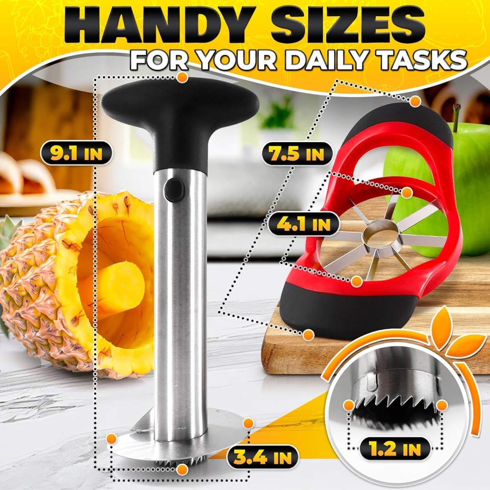 Stainless Steel Pineapple Core - Pineapple Corer Slicer incelemesi ve fiyatı