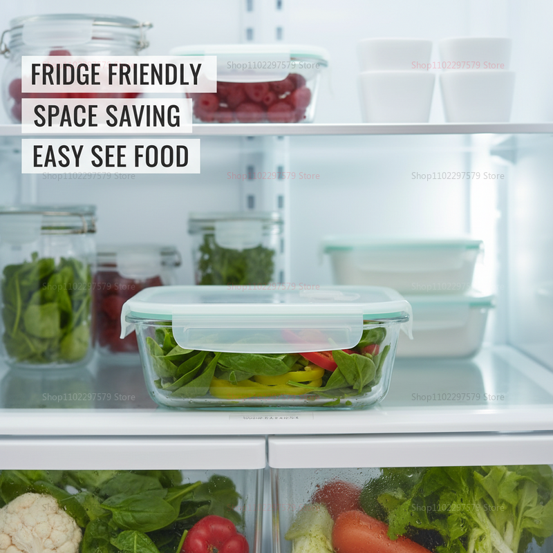 Glass Lunch Box Food Storage C - Meal Prep For A Day incelemesi ve fiyatı